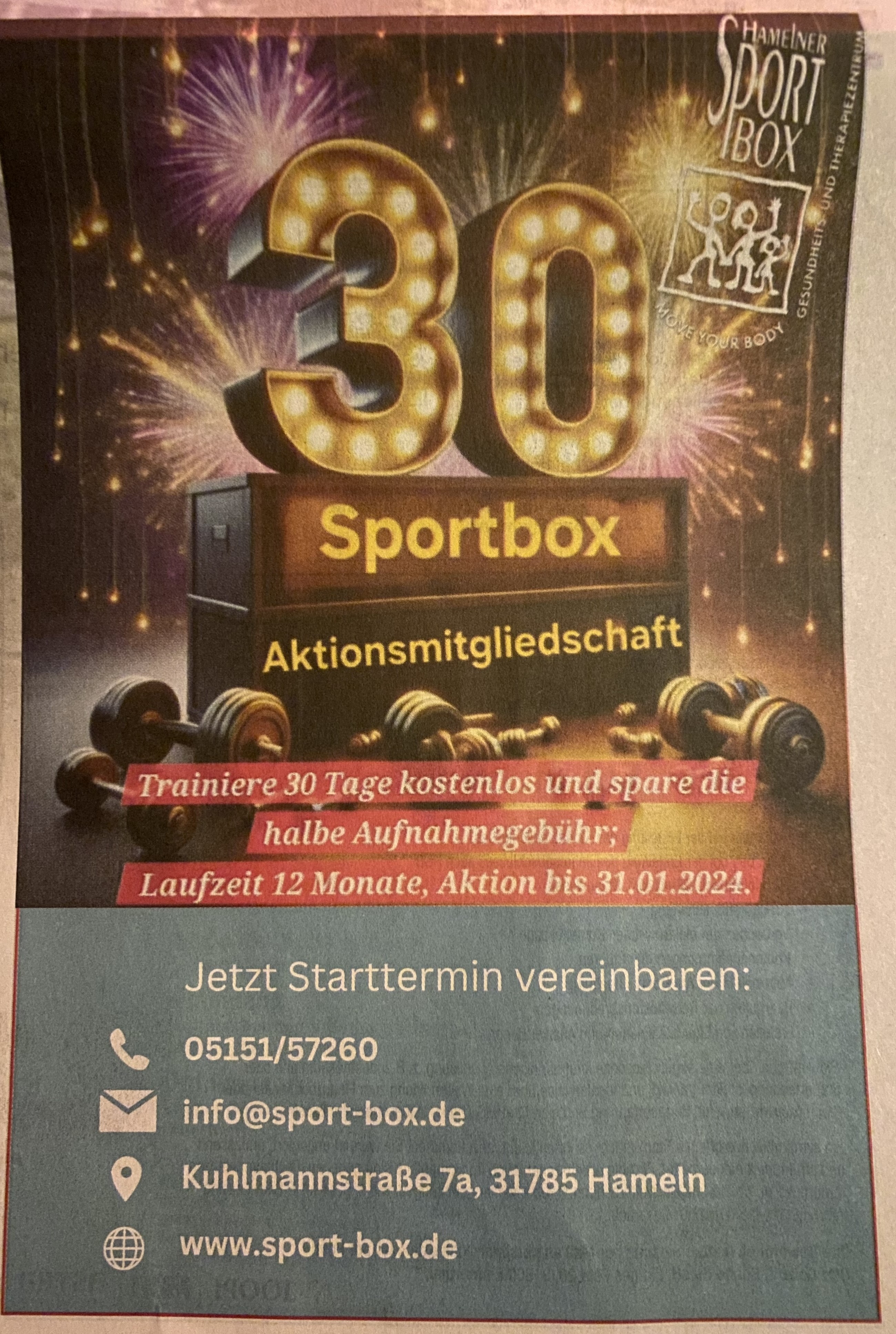 Bild 1 Hamelner Sportbox GmbH in Hameln