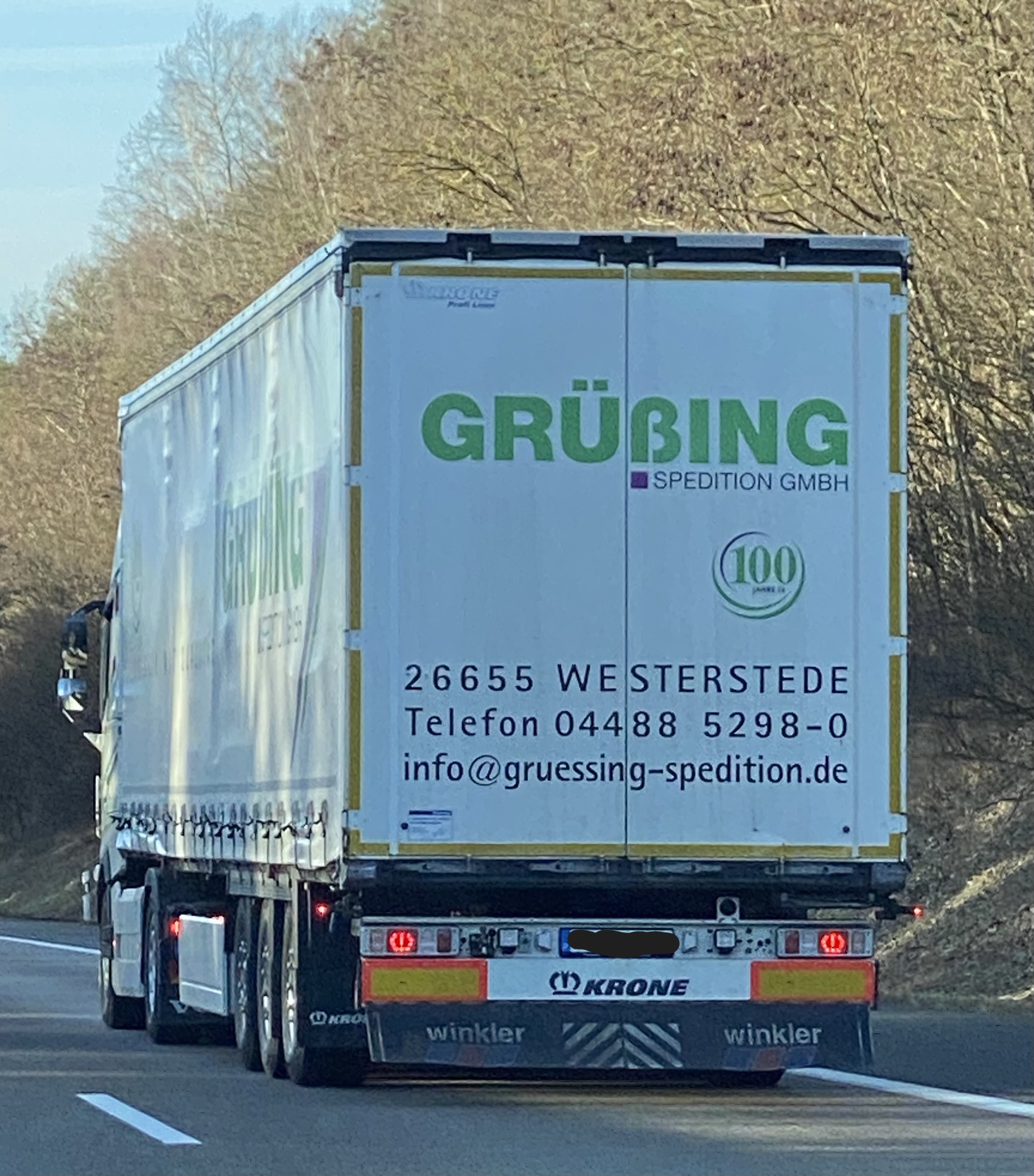 Bild 1 Grüßing Spedition GmbH in Westerstede