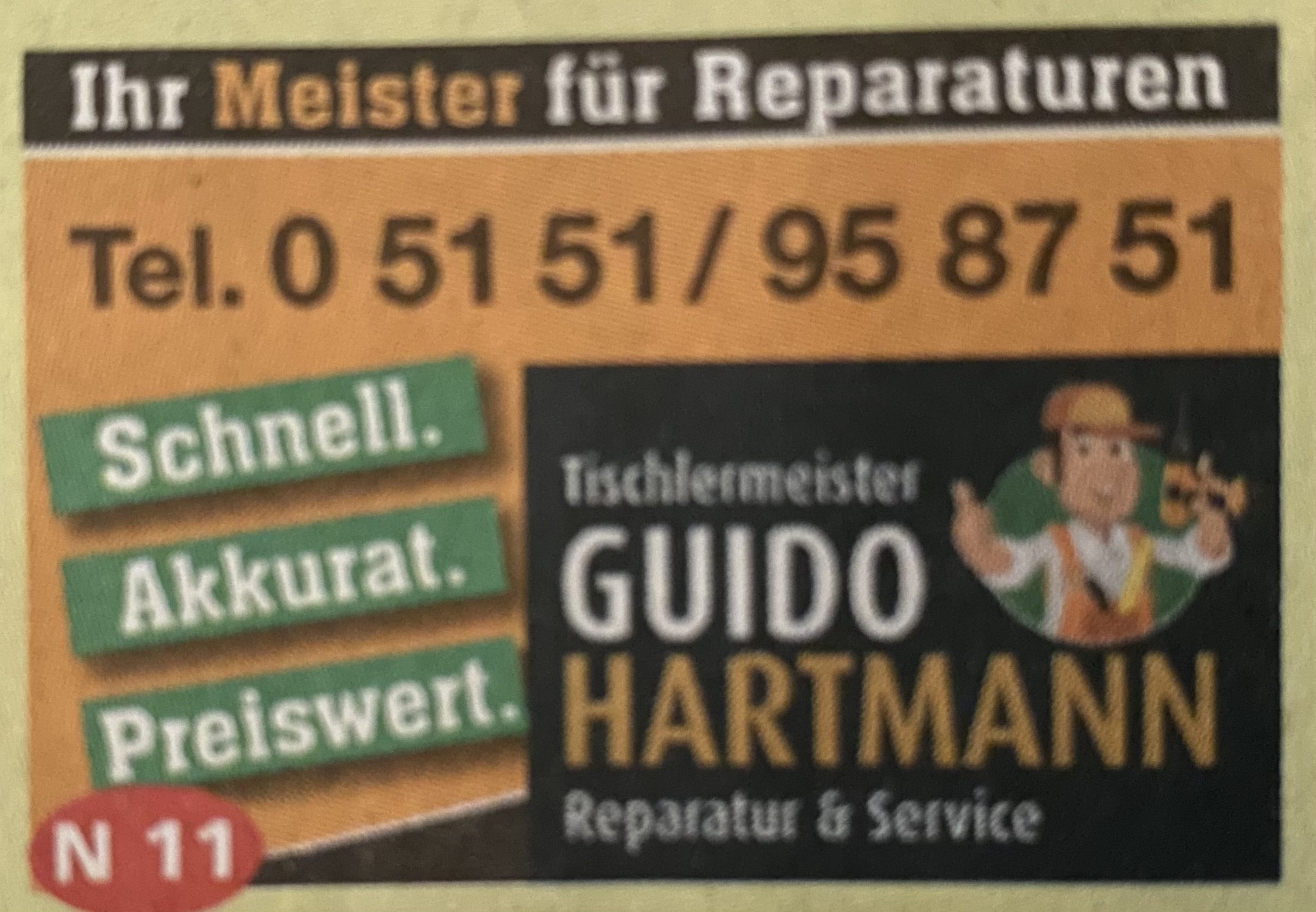 Bild 1 Tischlermeister Guido Hartmann Reparatur & Service in Hameln