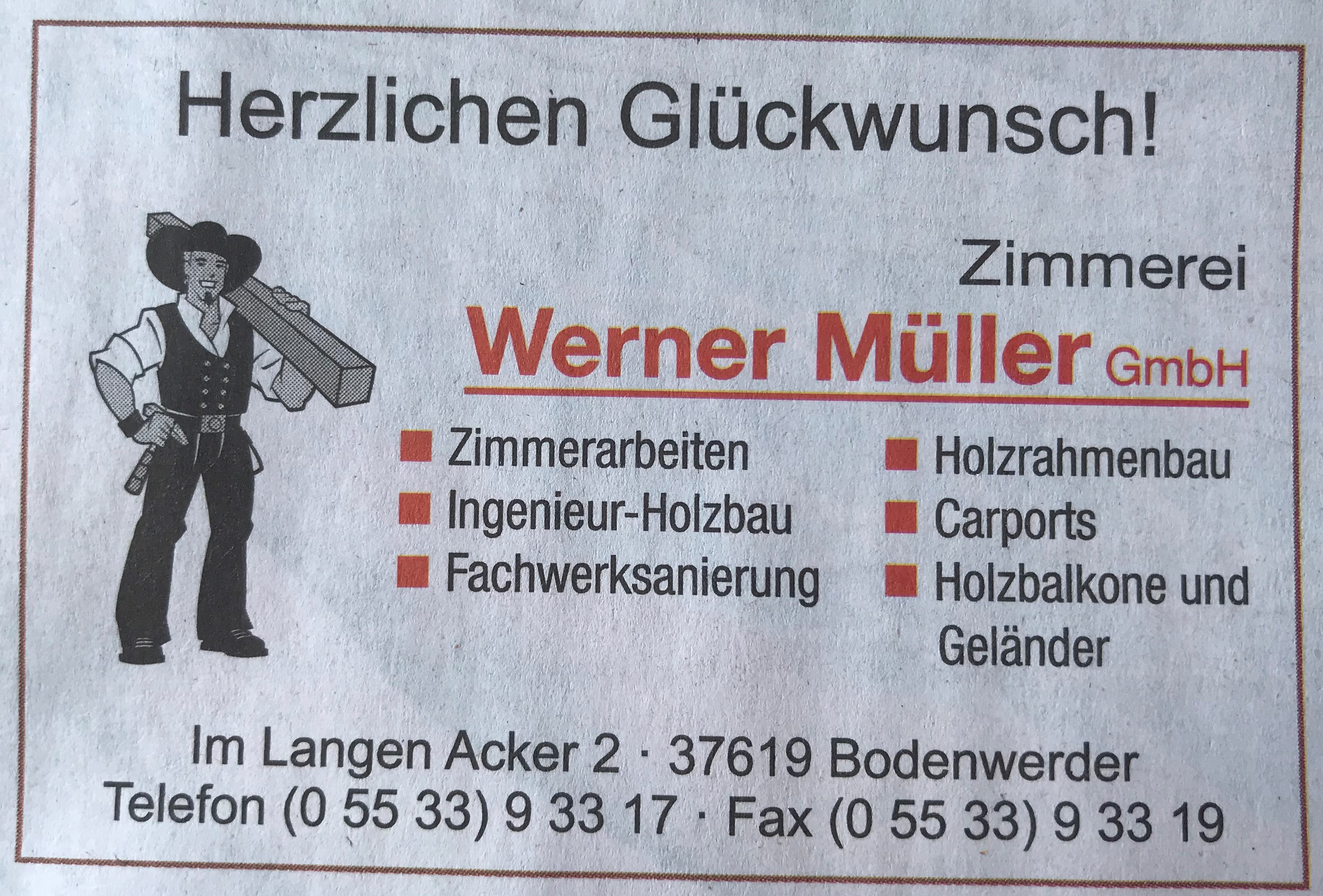 Bild 1 Müller Werner Zimmerei GmbH in Bodenwerder
