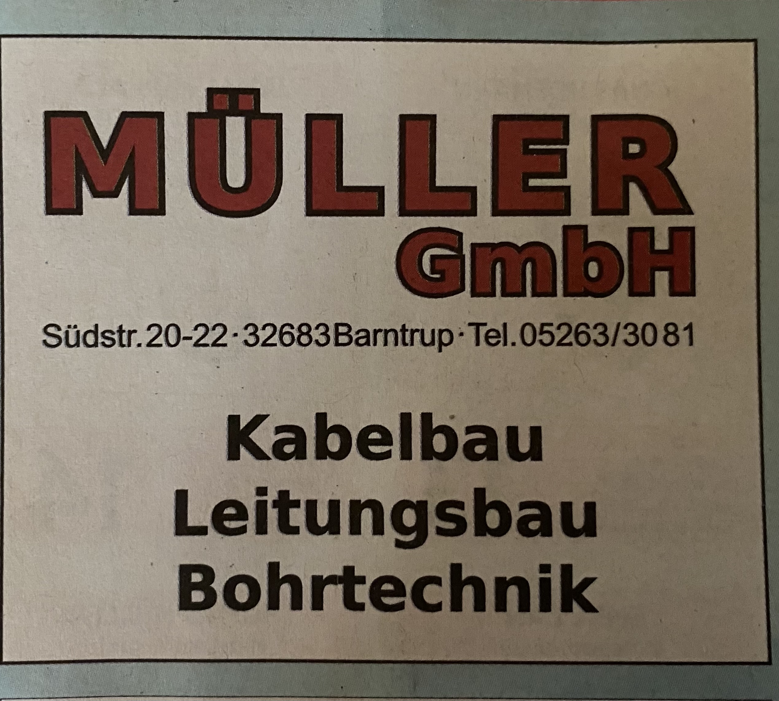 Bild 1 Müller GmbH in Barntrup