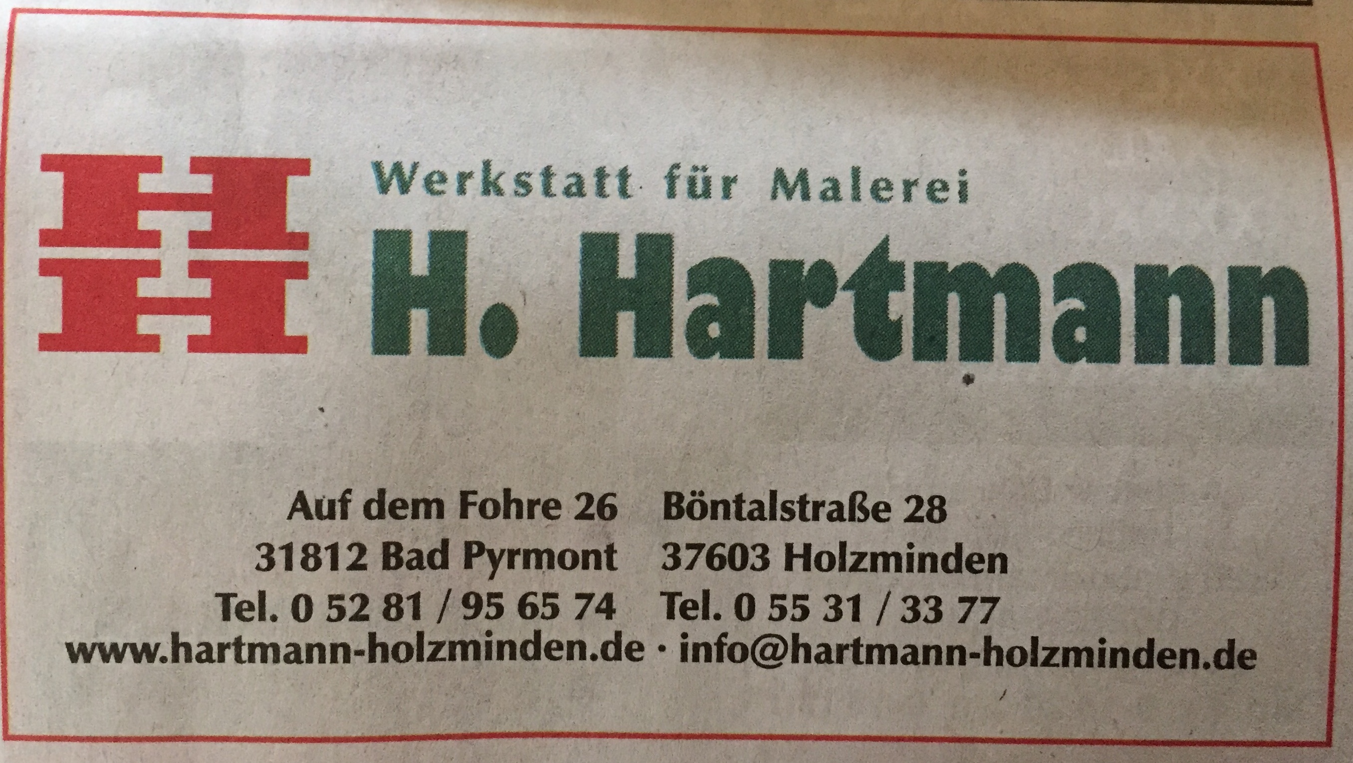 Bild 3 Hartmann in Holzminden