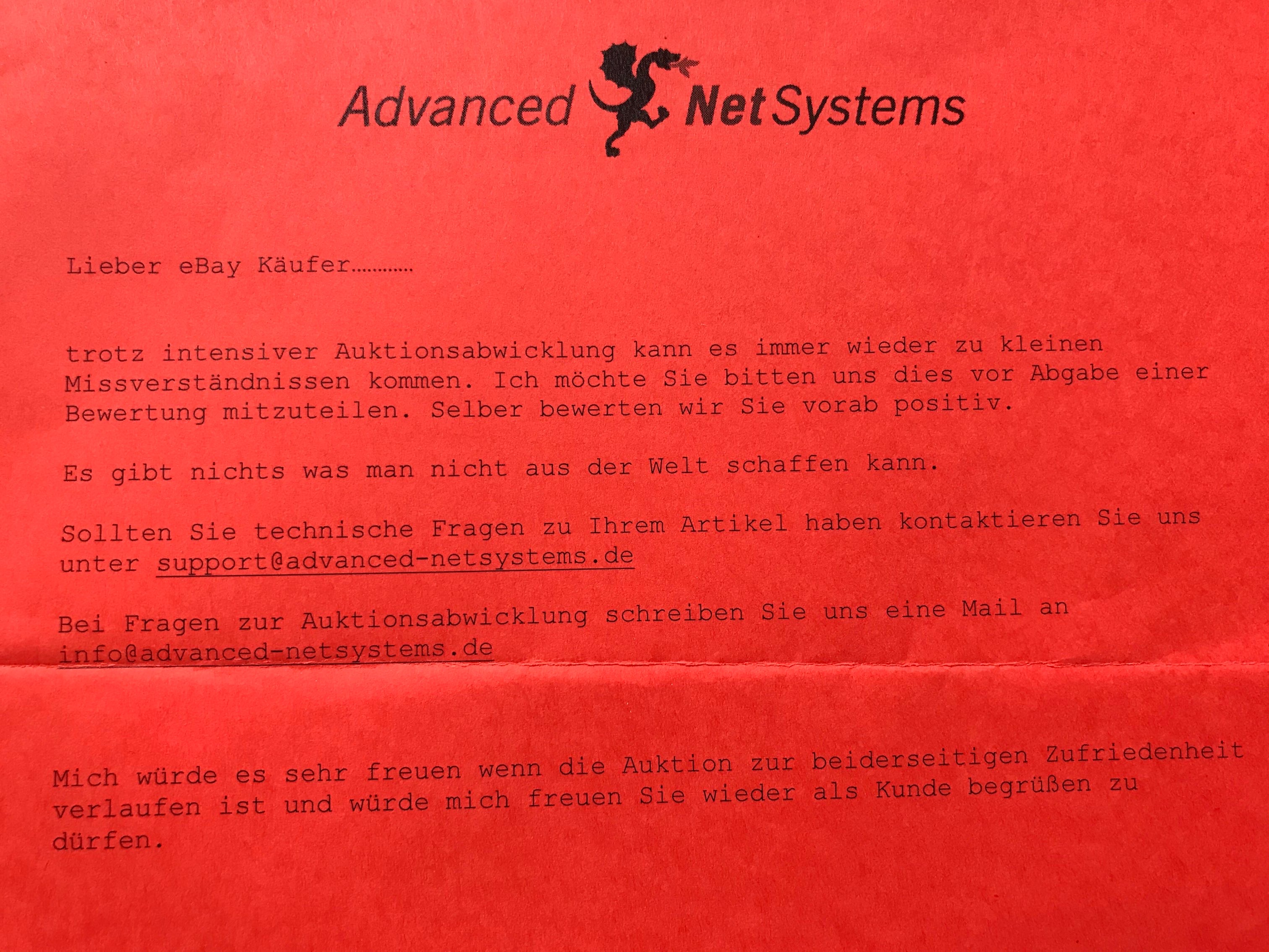 Bild 1 Advanced NetSystems in Nürnberg
