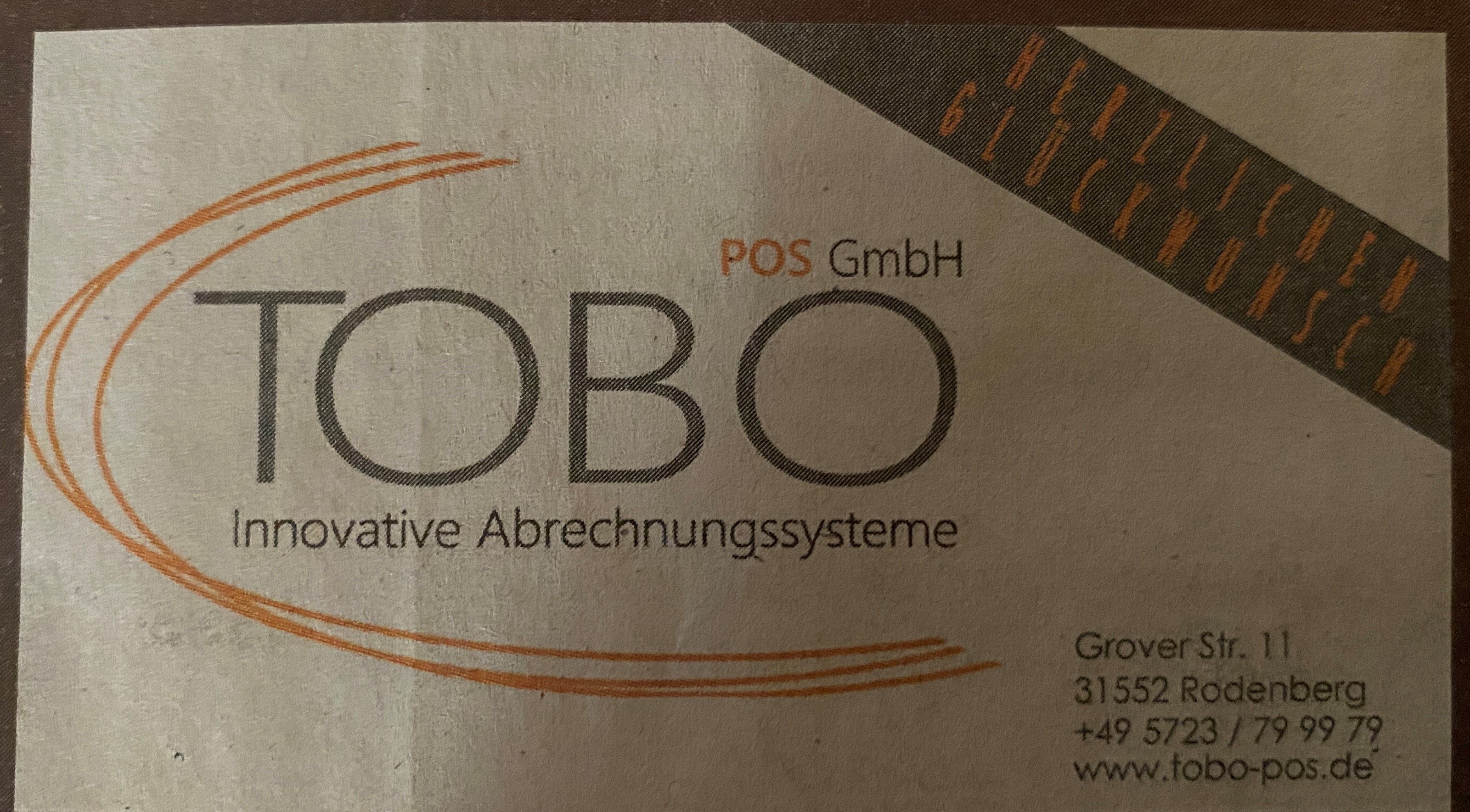 Bild 1 TOBO POS GmbH in Rodenberg