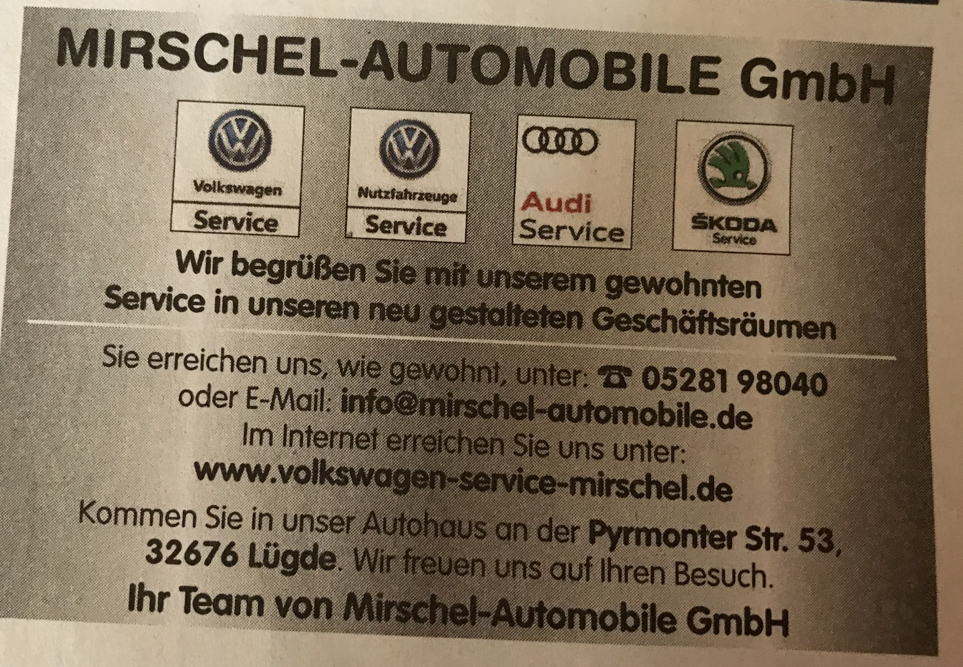 Bild 1 Mirschel Automobile GmbH in Lügde