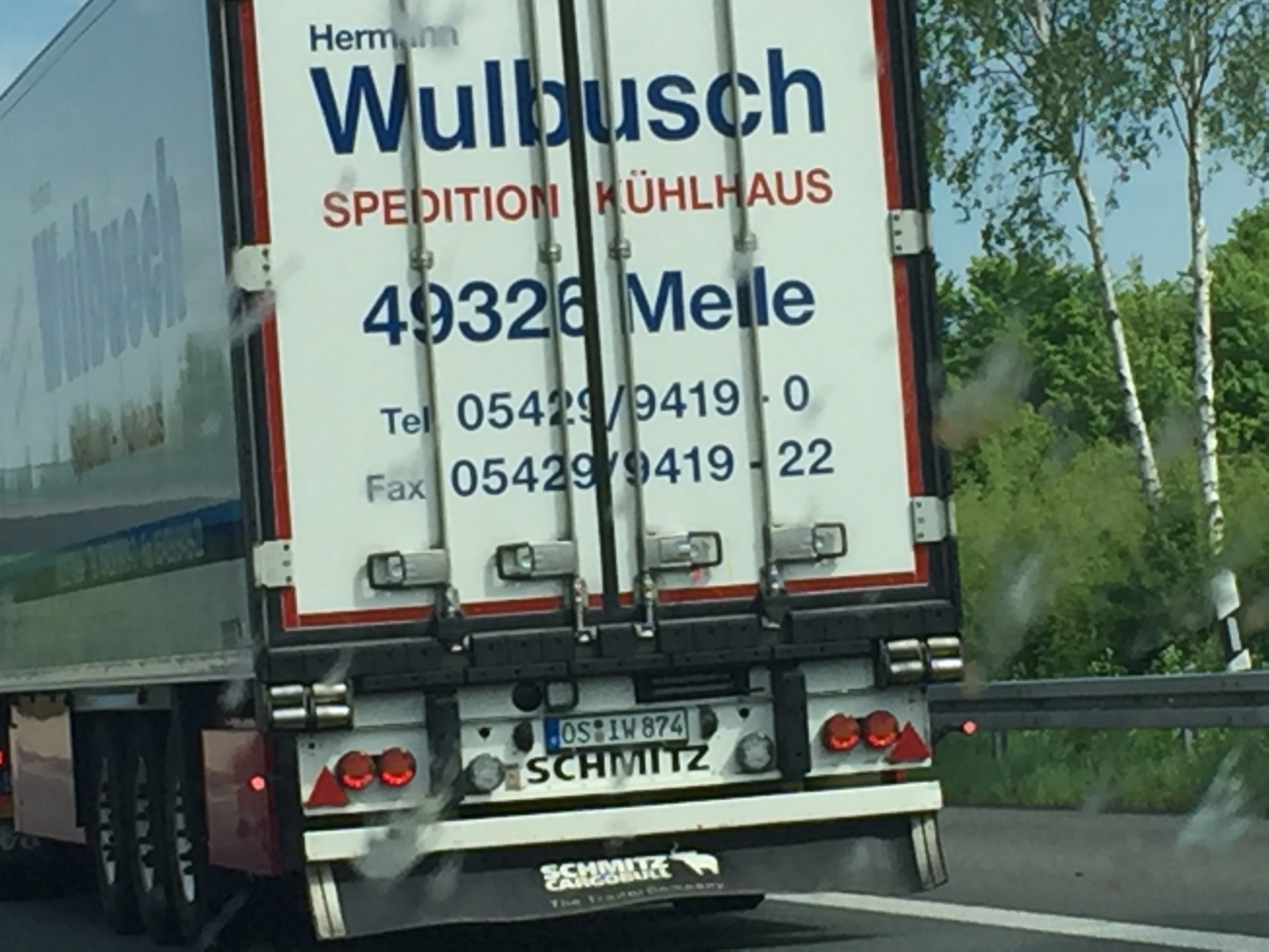 Bild 2 Wulbusch, Hermann, GmbH, Kühl- u. Großraumtransporte in Melle