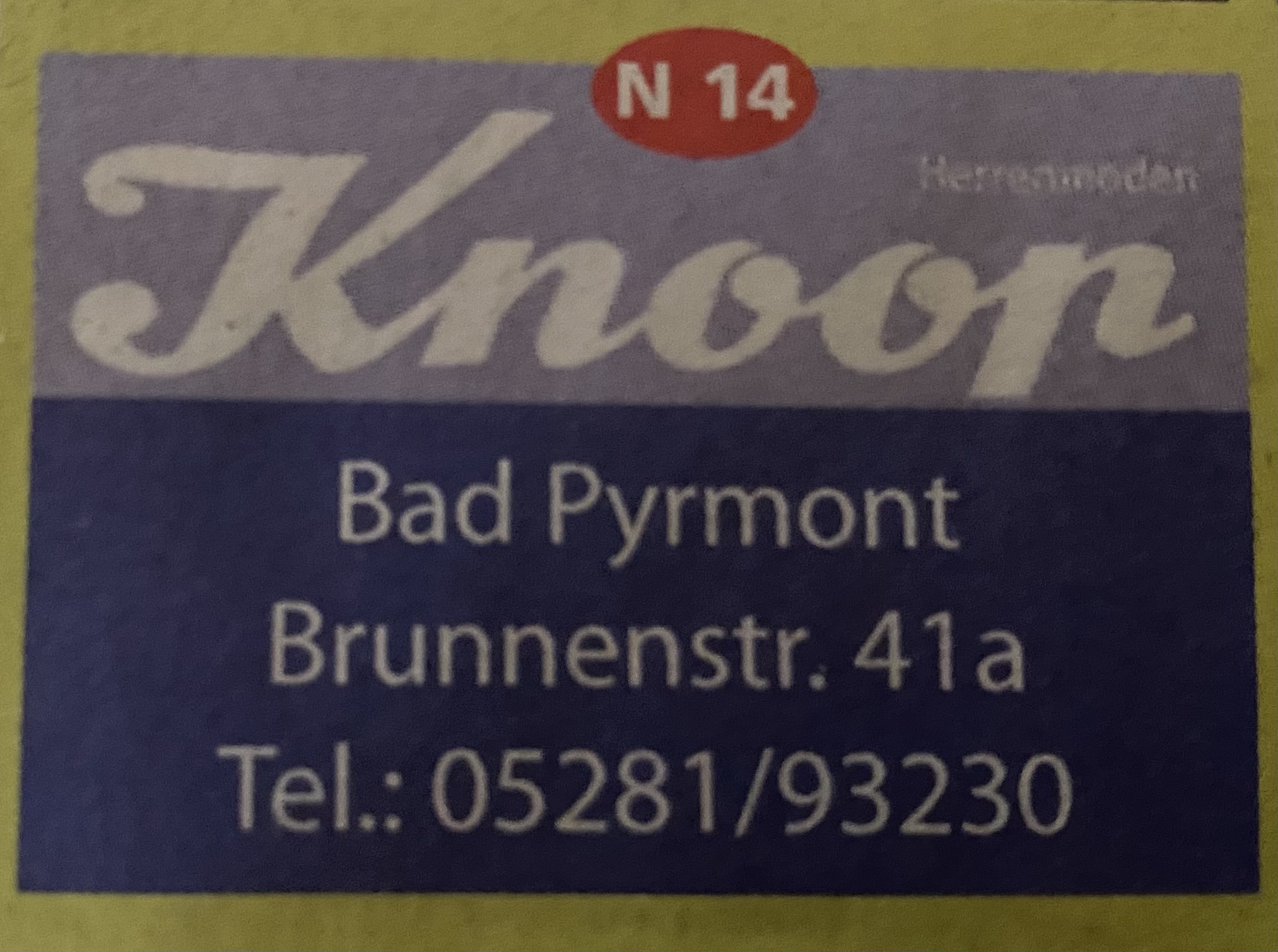 Bild 1 Knoop Emil GmbH in Bad Pyrmont