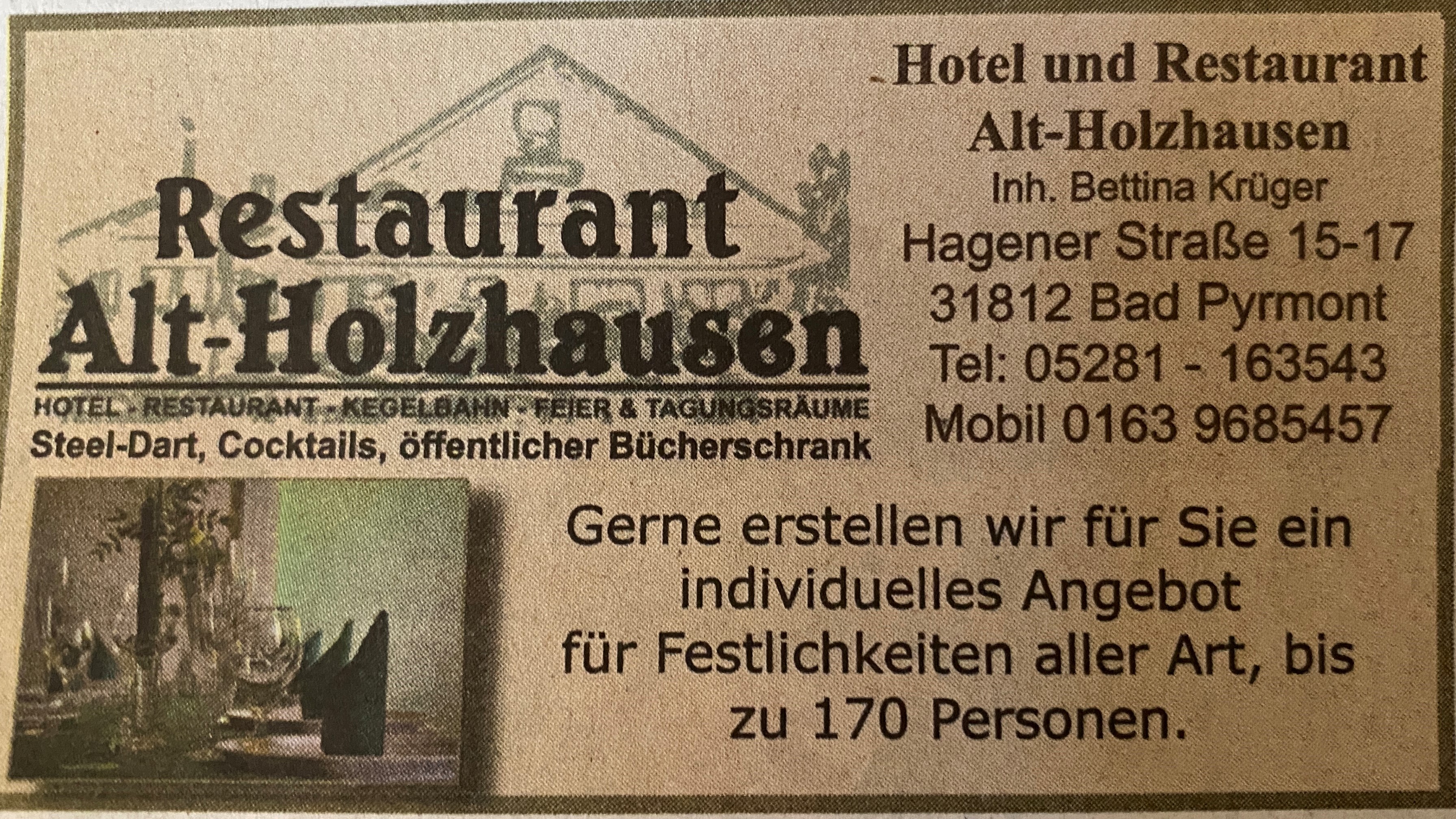 Bild 1 Alt-Holzhausen Hotel in Bad Pyrmont