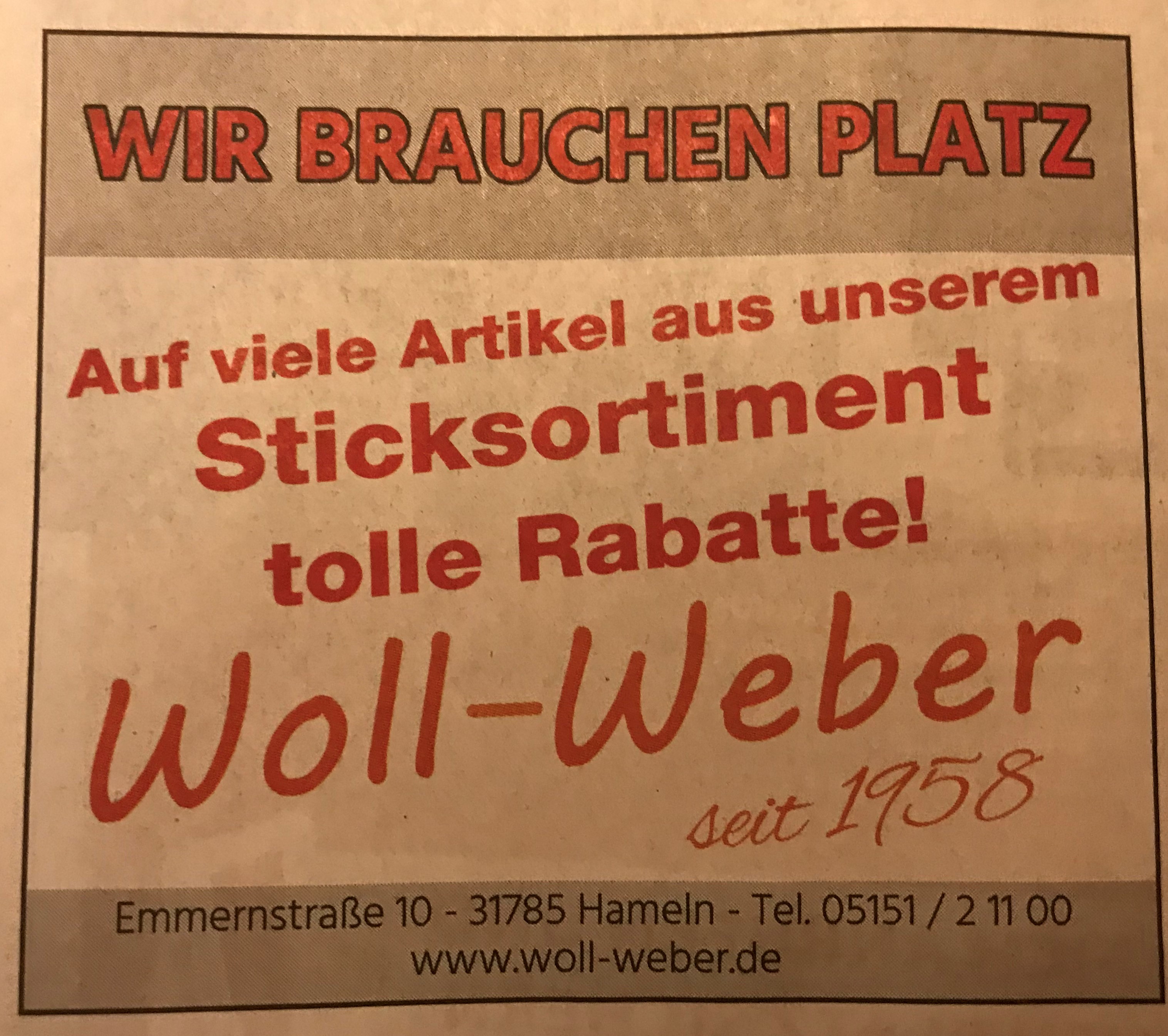 Bild 3 Woll-Weber KG in Hameln