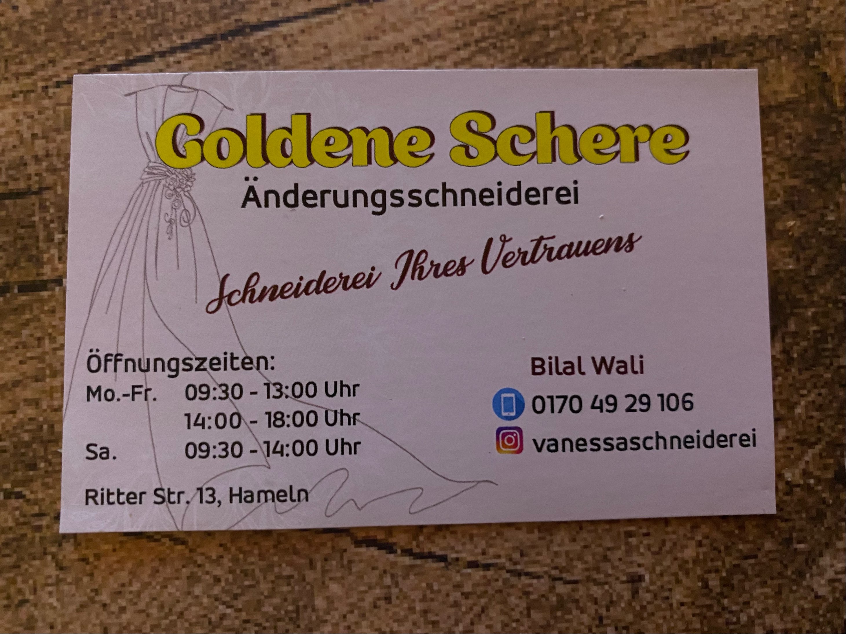 Bild 2 Änderungsdienst Goldene Schere in Hameln