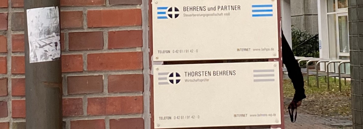 Bild 1 Behrens und Partner Steuerberatungsgesellschaft in Rotenburg (Wümme)