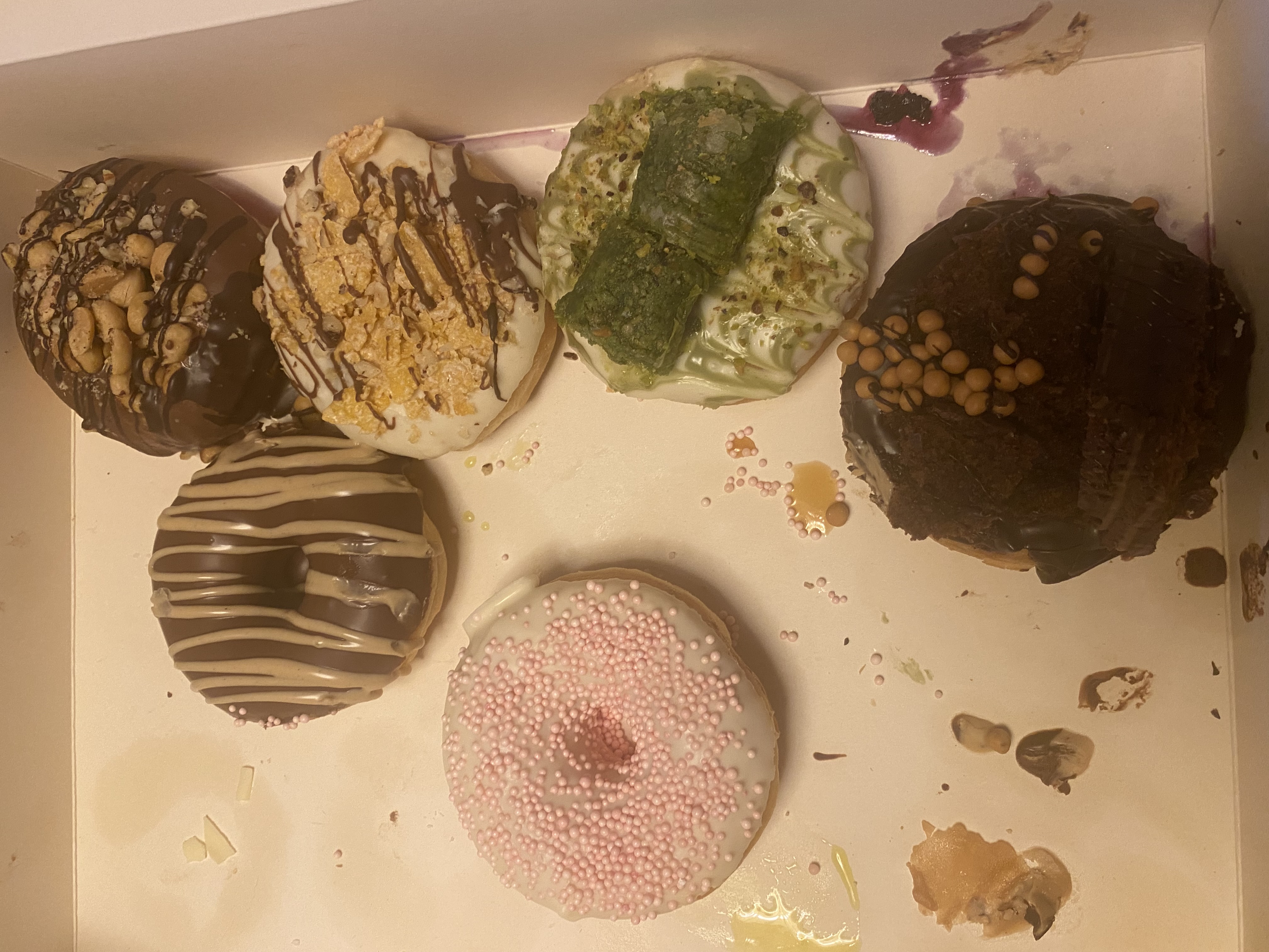 Zwölf Donuts für 45,00 €  :(