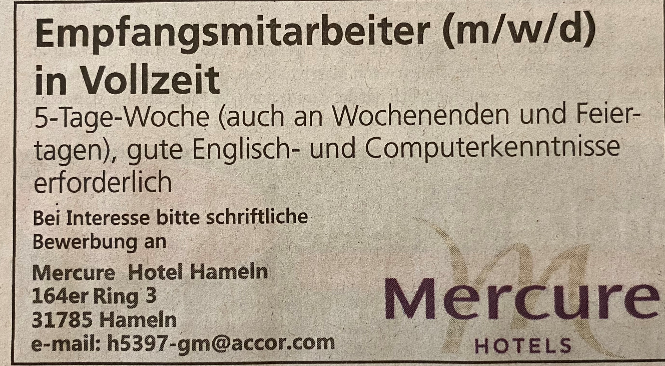 Bild 2 Mercure Hotel Hameln in Hameln
