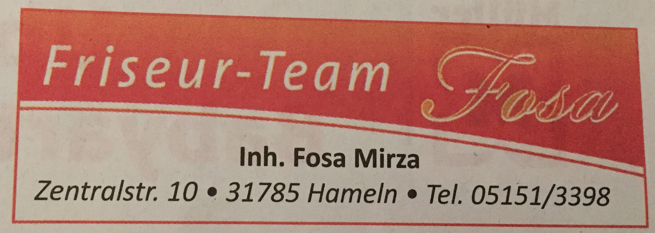 Bild 1 Friseur-Team Fosa in Hameln