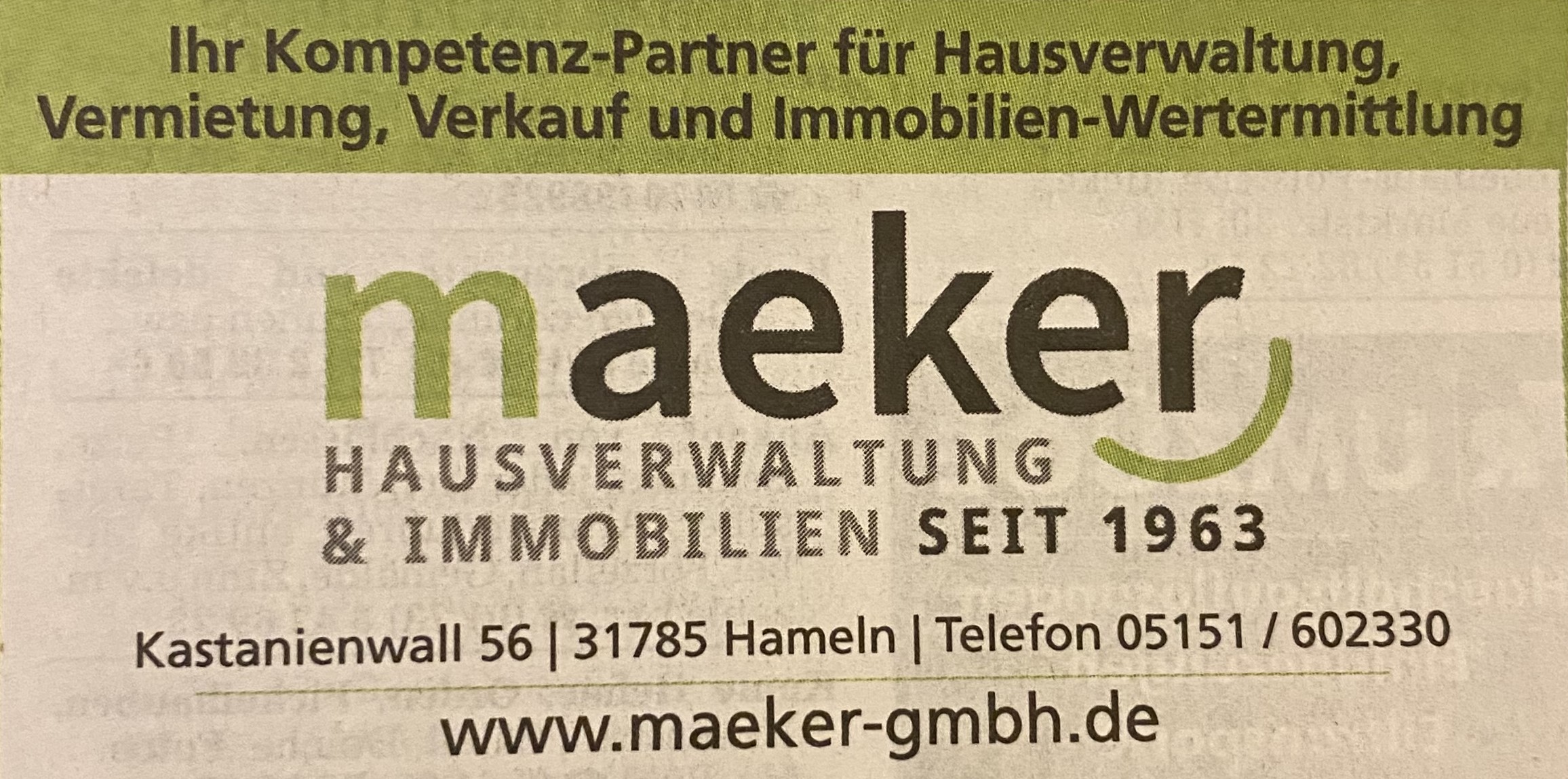 Bild 1 Maeker GmbH in Hameln