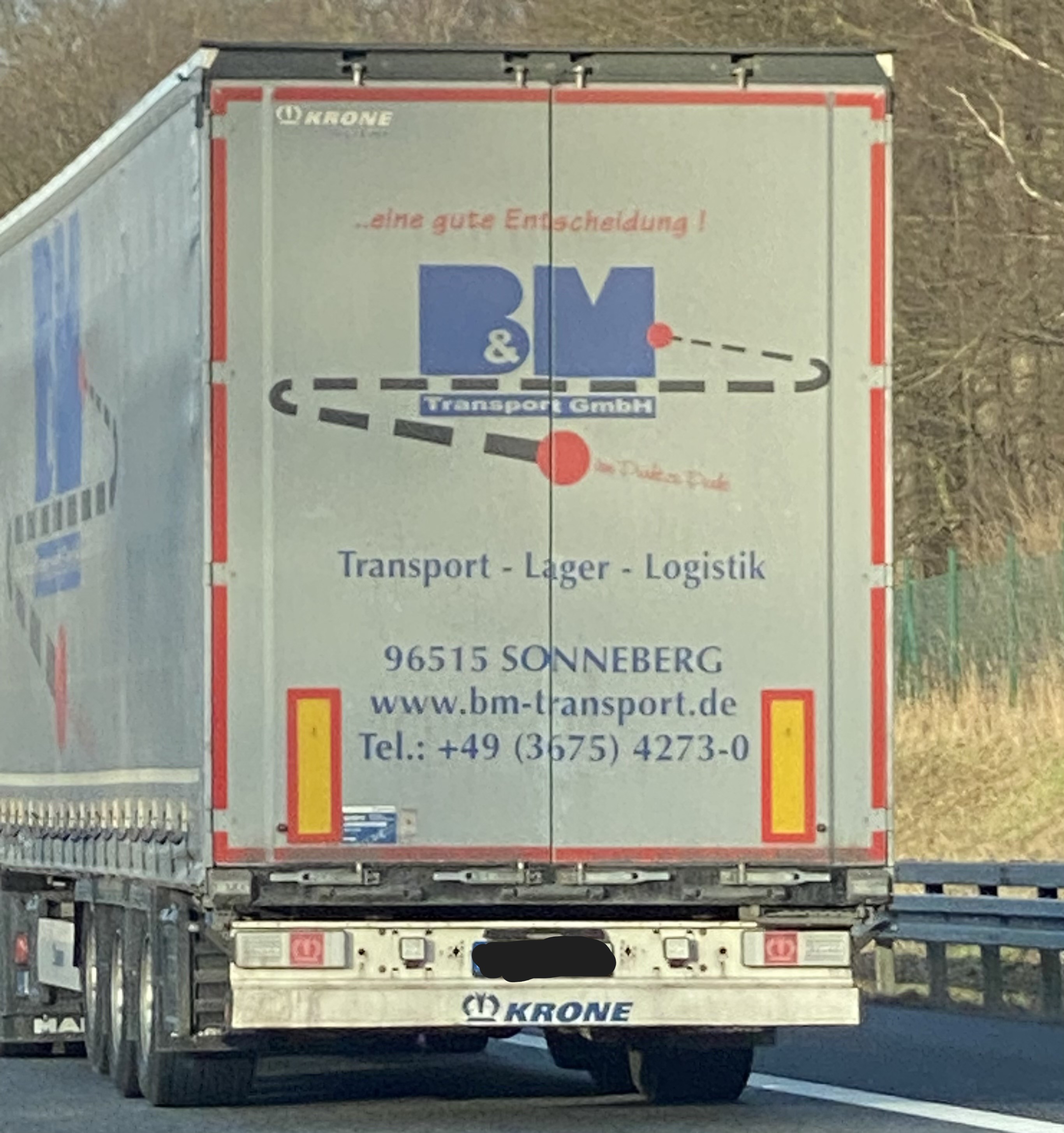 Bild 1 B & M Transport GmbH in Sonneberg