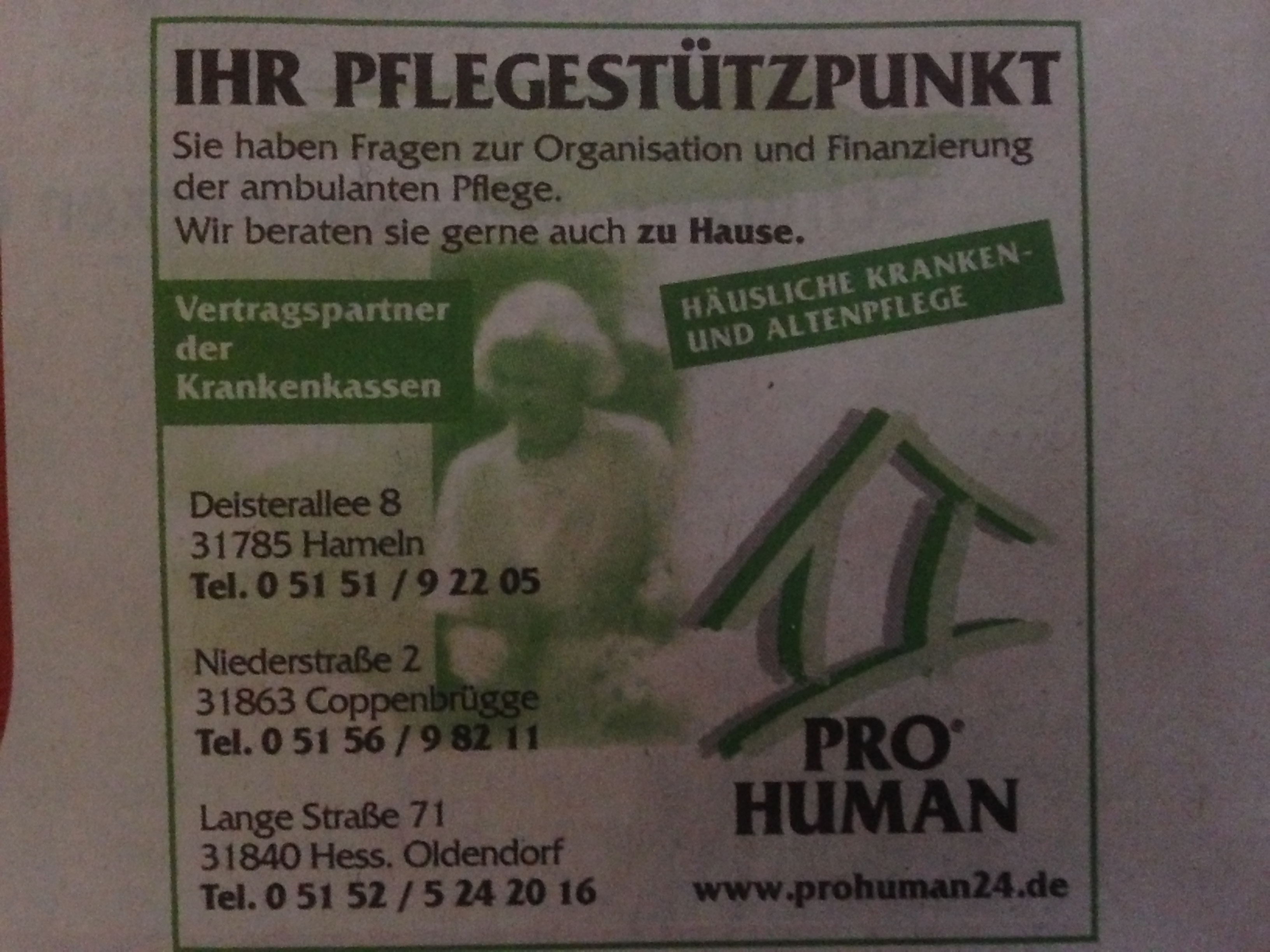 Bild 1 Pro Human in Hameln