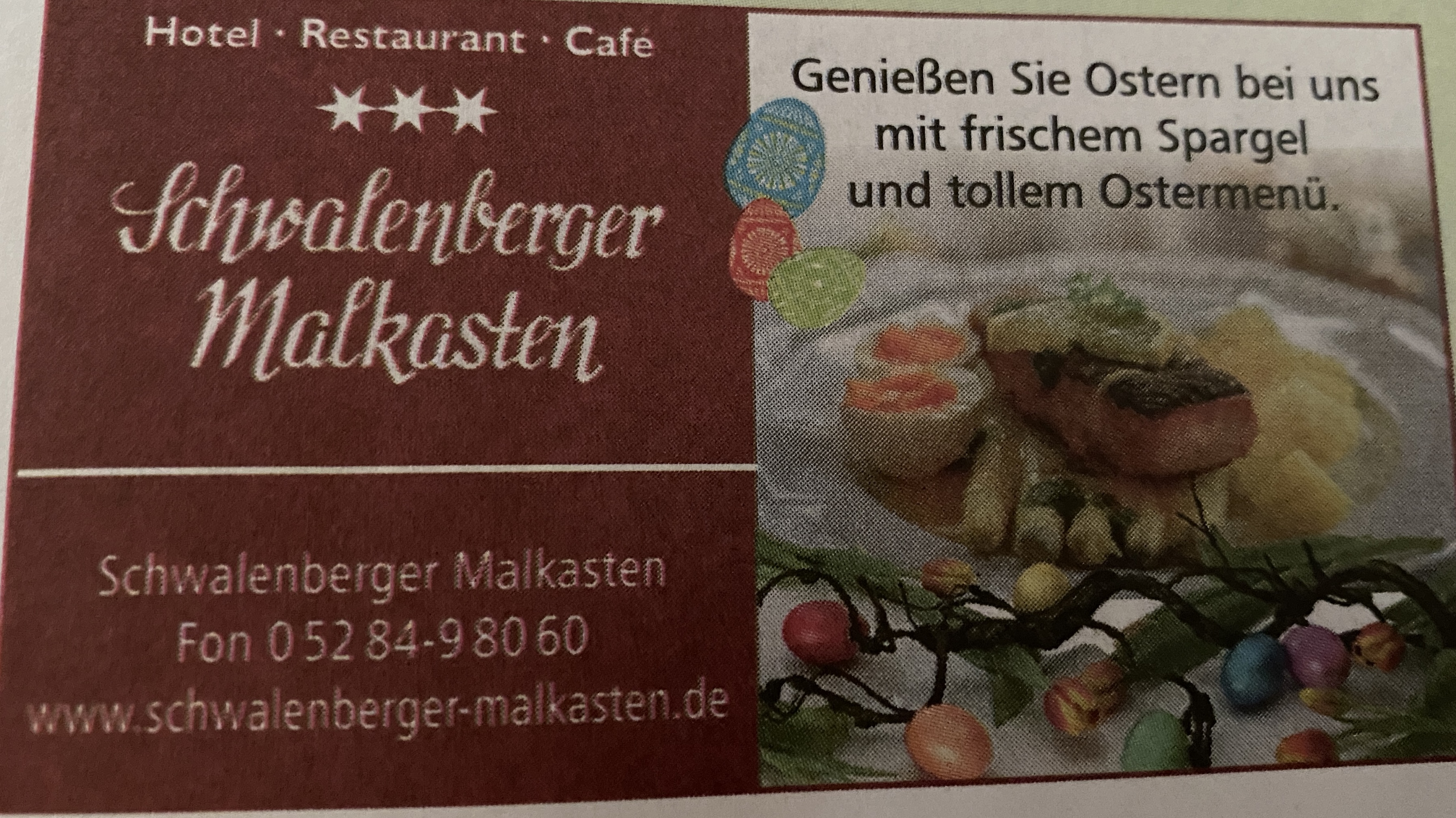 Bild 1 Hotel-Restaurant-Cafe' Schwalenberger Malkasten C.-J.Kotzenberg GmbH & Co. in Schieder-Schwalenberg