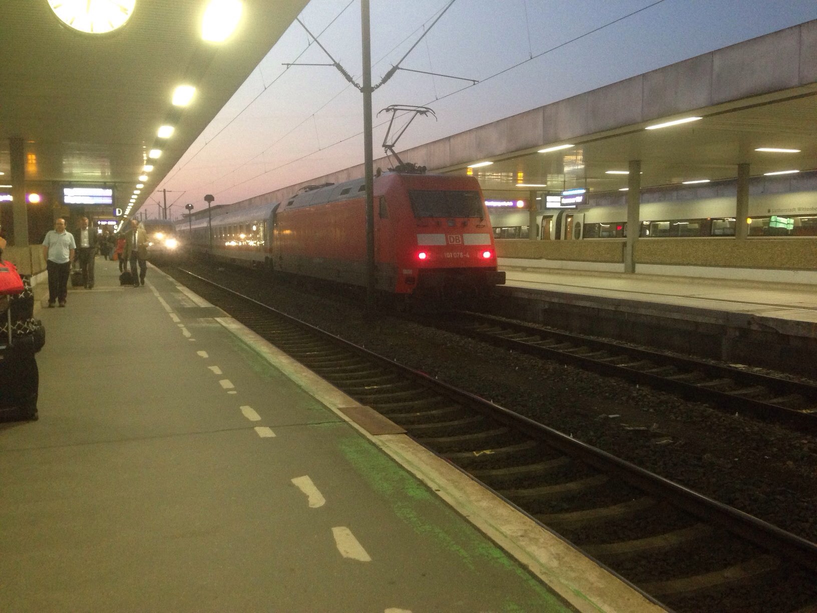 Mein Zug kommt :)