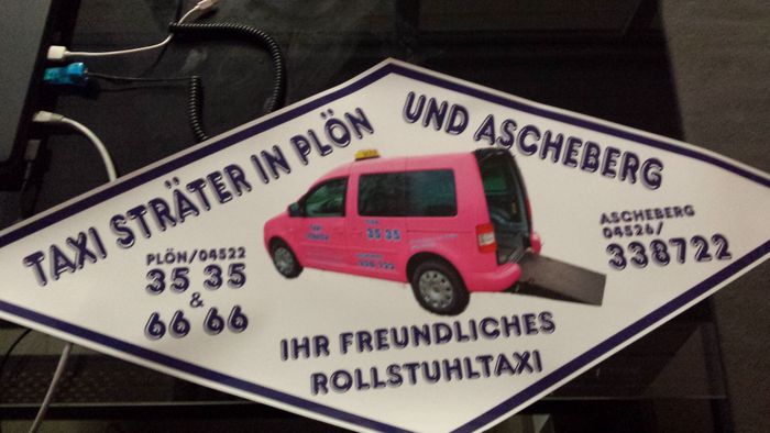 Aufkleber Rollstuhl Taxi