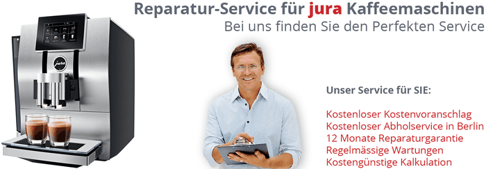 Jura Reparatur Service in Berlin