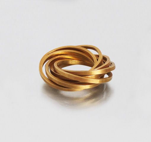 Ring aus Gelbgold