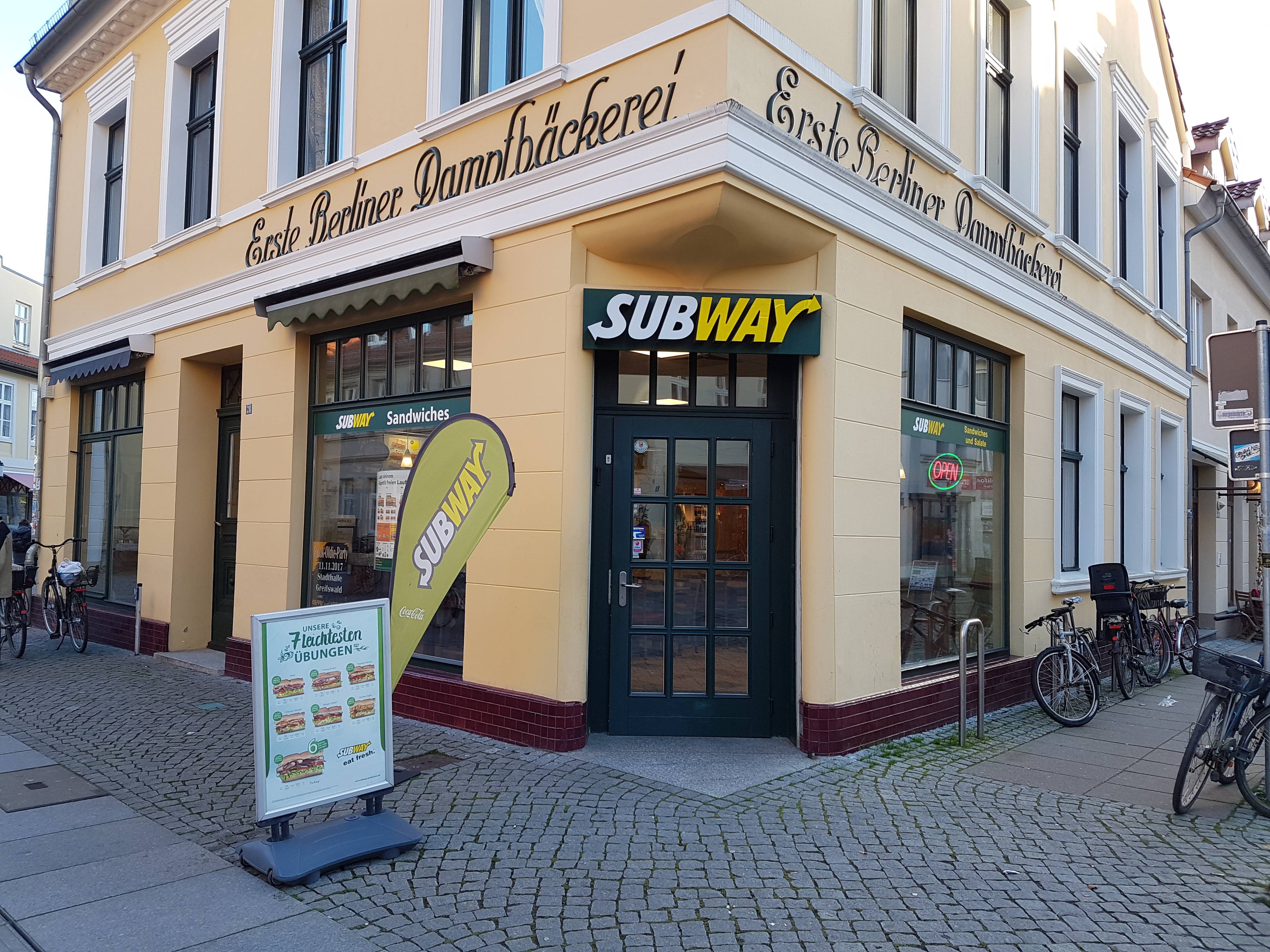 Bild 1 Subway Sandwiches in Greifswald Hansestadt