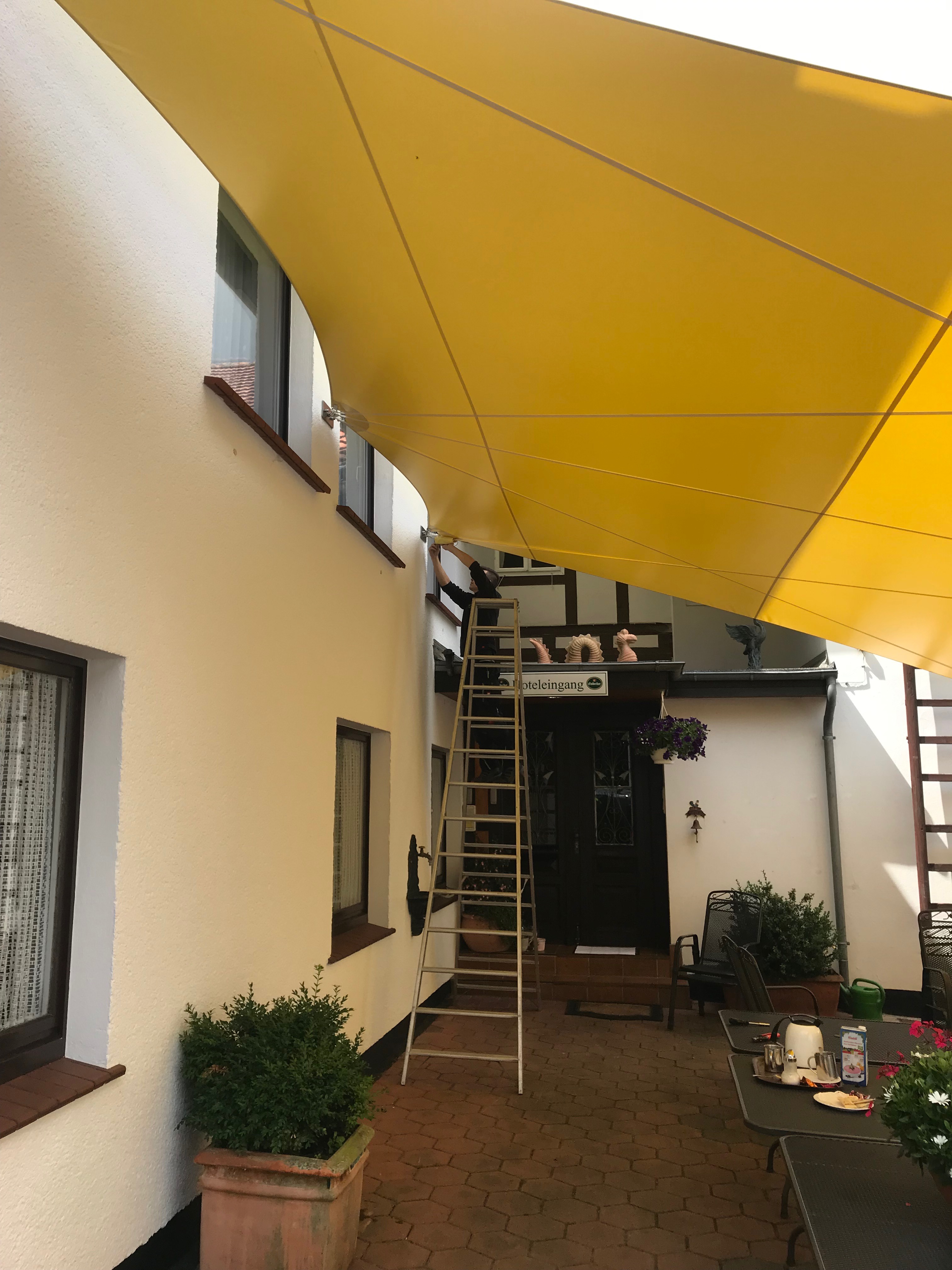 Wetterschutzsegel Carportsegel PVC