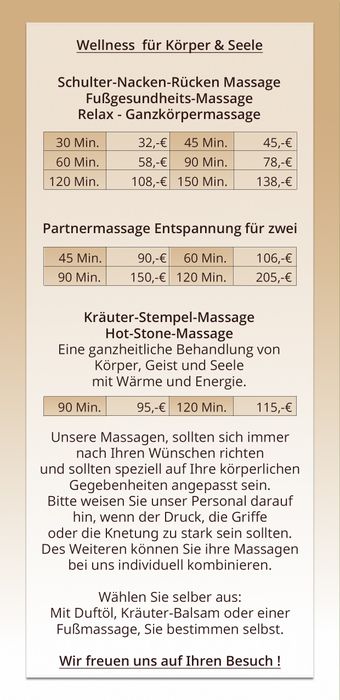 Kinnaree Traditionelle Thaimassage