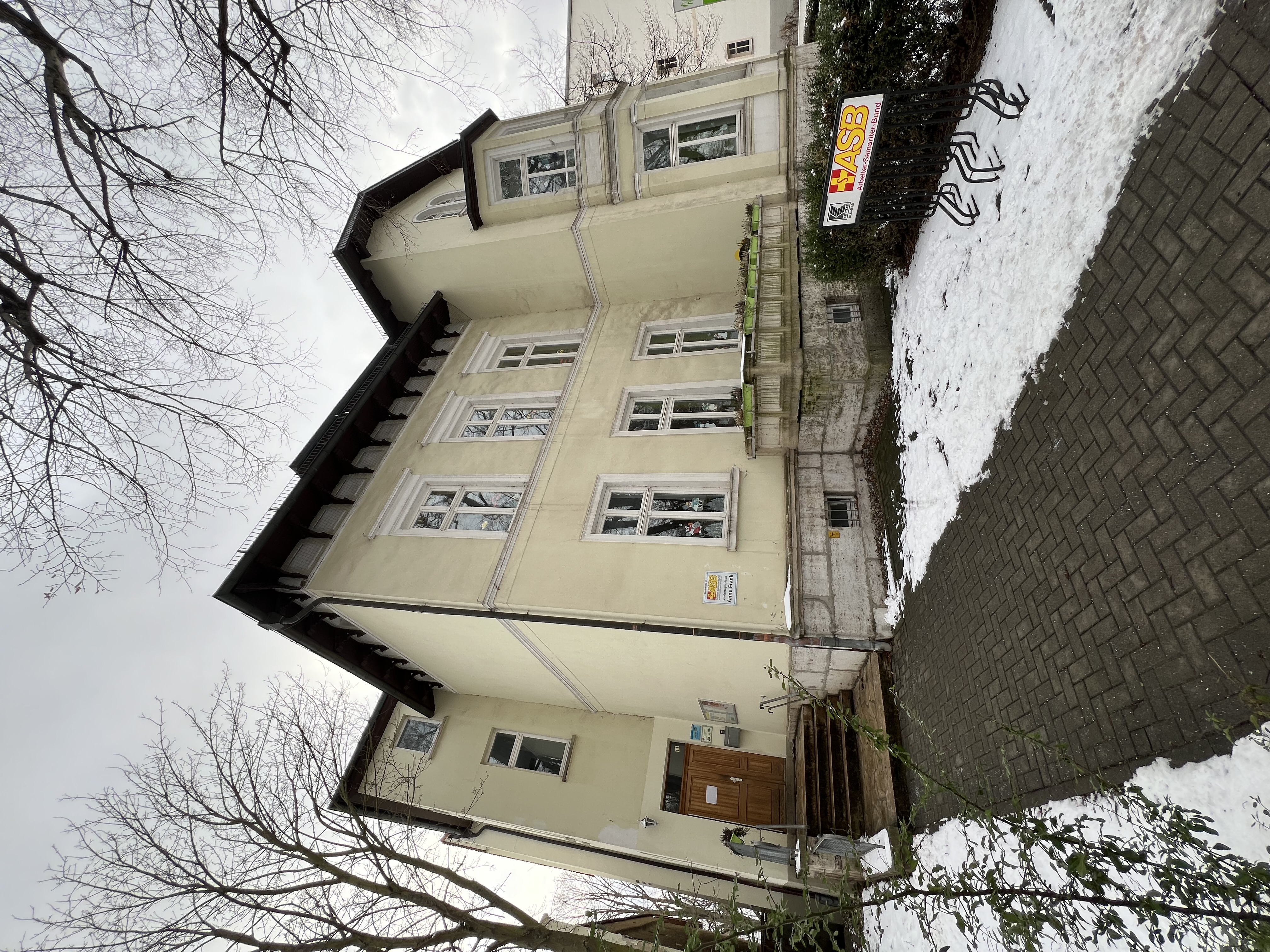 Der Kindergarten Anne Frank am Lindenbühl. Träger: ASB