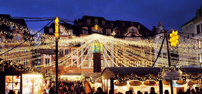 MAINZER Weihnachtsmarkt bei Nacht (2015)