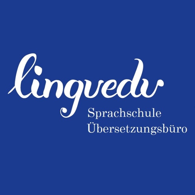 Das Logo der Sprachschule und des Übersetzungsbüros