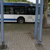 ZOB Düren (Zentraler Omnibusbahnhof, Bus-Bahnhof) in Düren