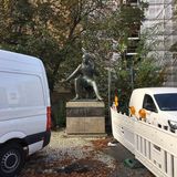 Heinrich Heine-Denkmal an der Humboldt-Universität in Berlin