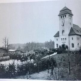 Einweihung 1917, aus dem Buch “Zeitmaschine Lausitz” der werkfotobestand des Kunst Guss Museums 