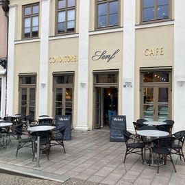 Cafe Senf in Wismar in Mecklenburg