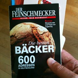 Einer der 600 besten B&auml;cker Deutschlands, ermittelt vom Magazin DER FEINSCHMECKER 2013