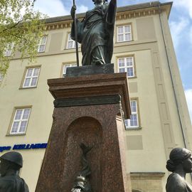 Saxoniabrunnen in Chemnitz in Sachsen