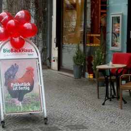 Frühstücken in der Sonne ....