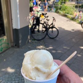 Eisspatz in Berlin