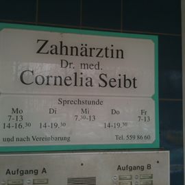 Zahnärztin Dr. med. Cornelia Seibt in Berlin