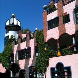 Grüne Zitadelle - Hundertwasserhaus in Magdeburg