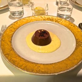 Valrhona Schokoladenpudding, Vanilleglace 