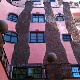 Grüne Zitadelle - Hundertwasserhaus in Magdeburg