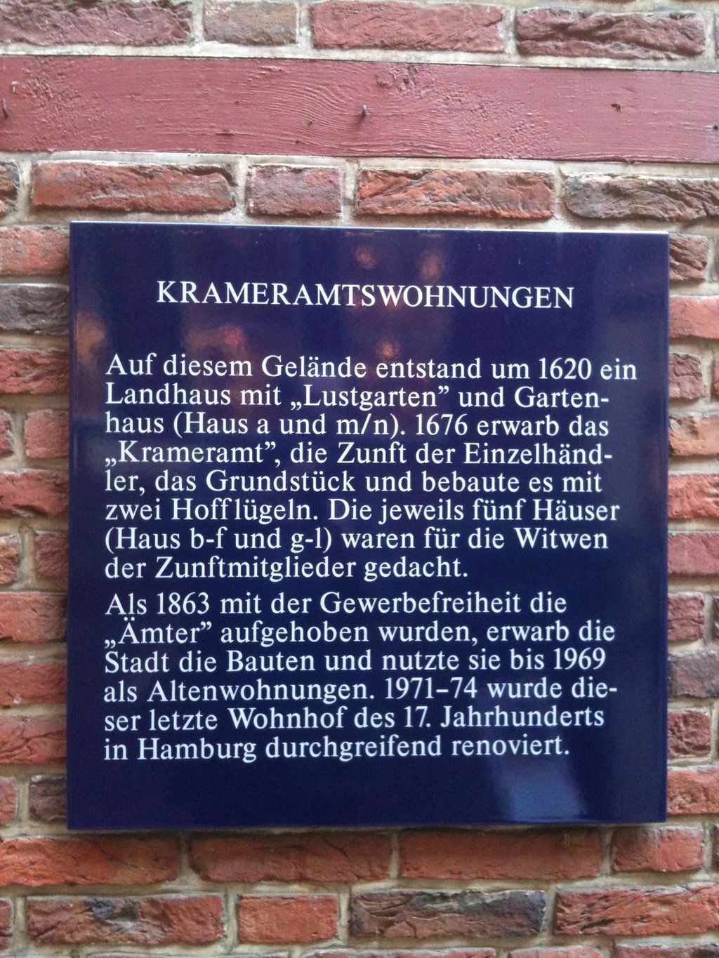 Nutzerfoto 40 Kramer-Witwen Wohnung Stiftung Historische Museen Hamburg