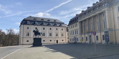 Herzogin-Anna-Amalia-Bibliothek in Weimar in Thüringen