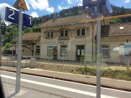 Bild zu Bahnhof Schiltach
