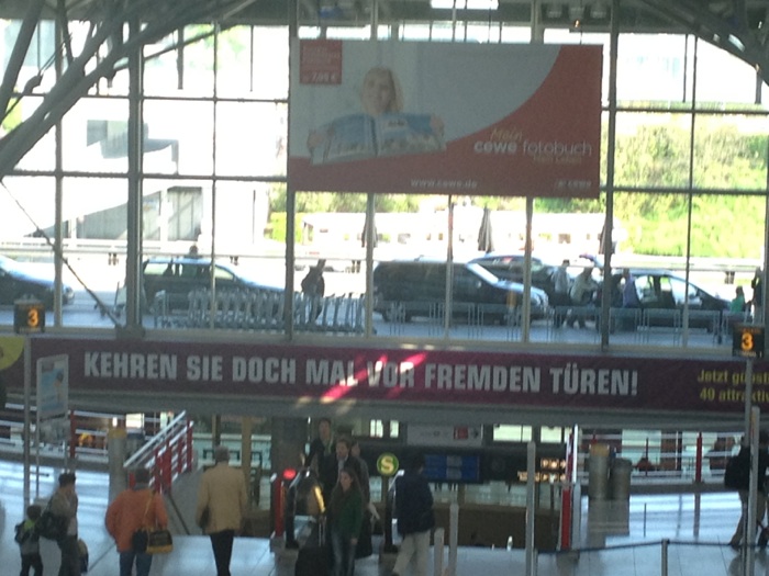 GermanWings-Werbung mit der Kehrwoche, extra f&uuml;r die Berliner?