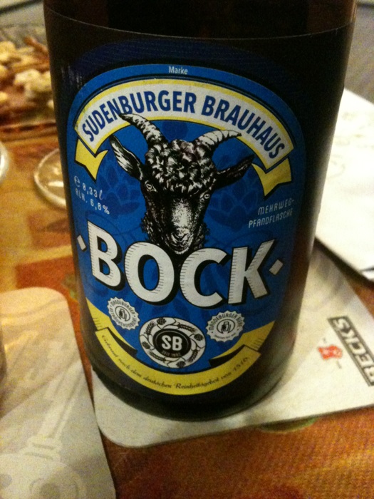 Feierabend-Bock ...