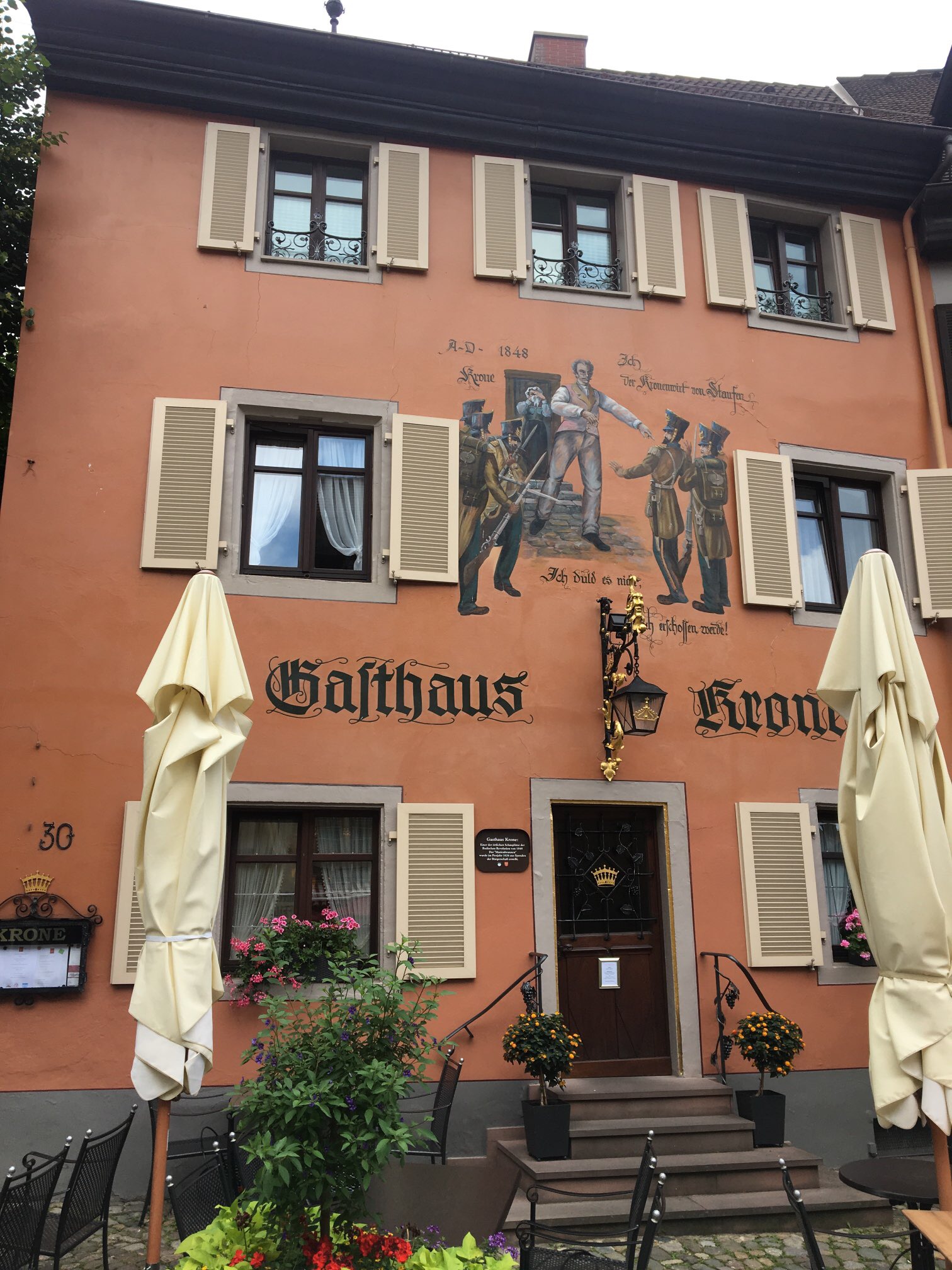 Bild 2 Die Krone in Staufen im Breisgau